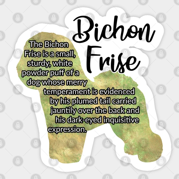 Bichon Frise Sticker by ApolloOfTheStars